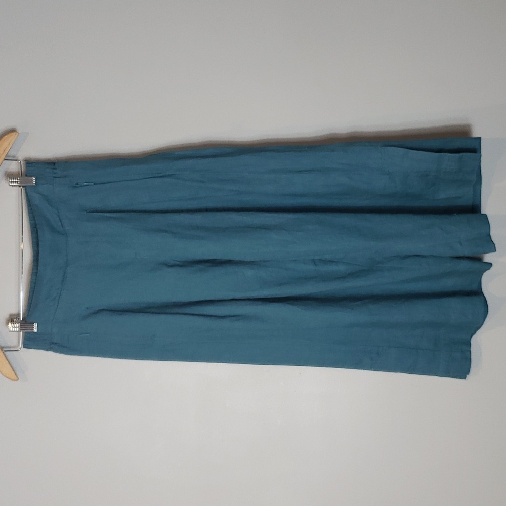 Athleta Womens Playa Linen Wide Crop Pant 4